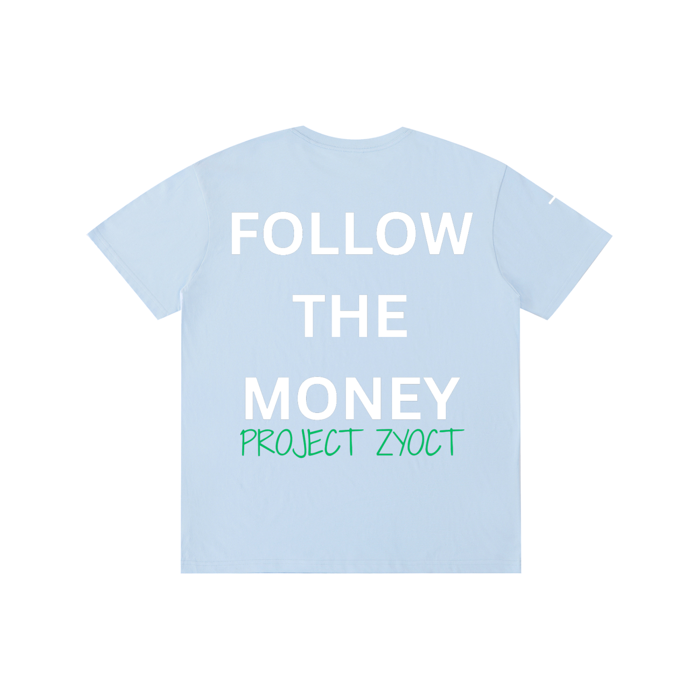 "Follow the Money" Cotton T-Shirt