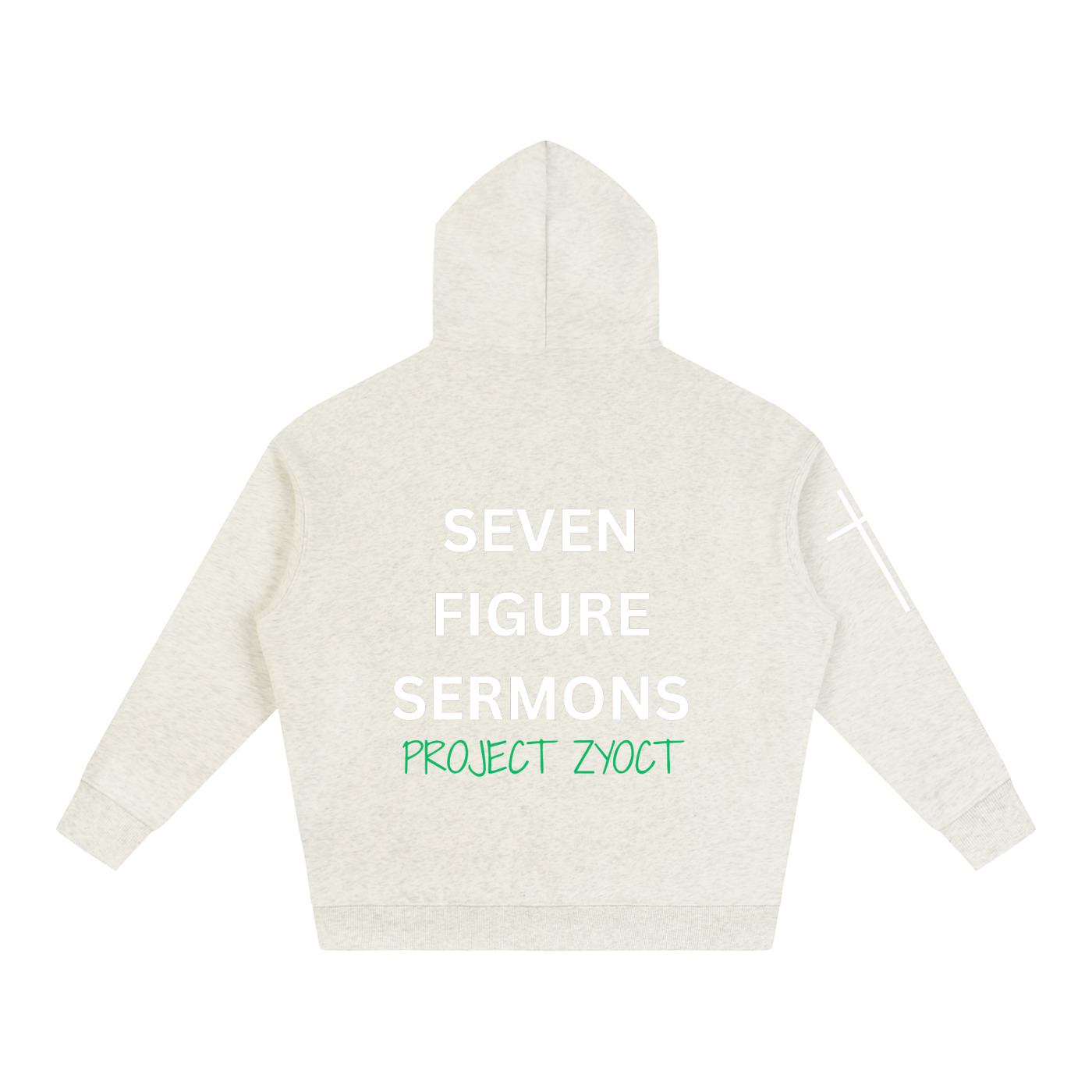 "Seven Figure Sermons" Oversize Hoodie