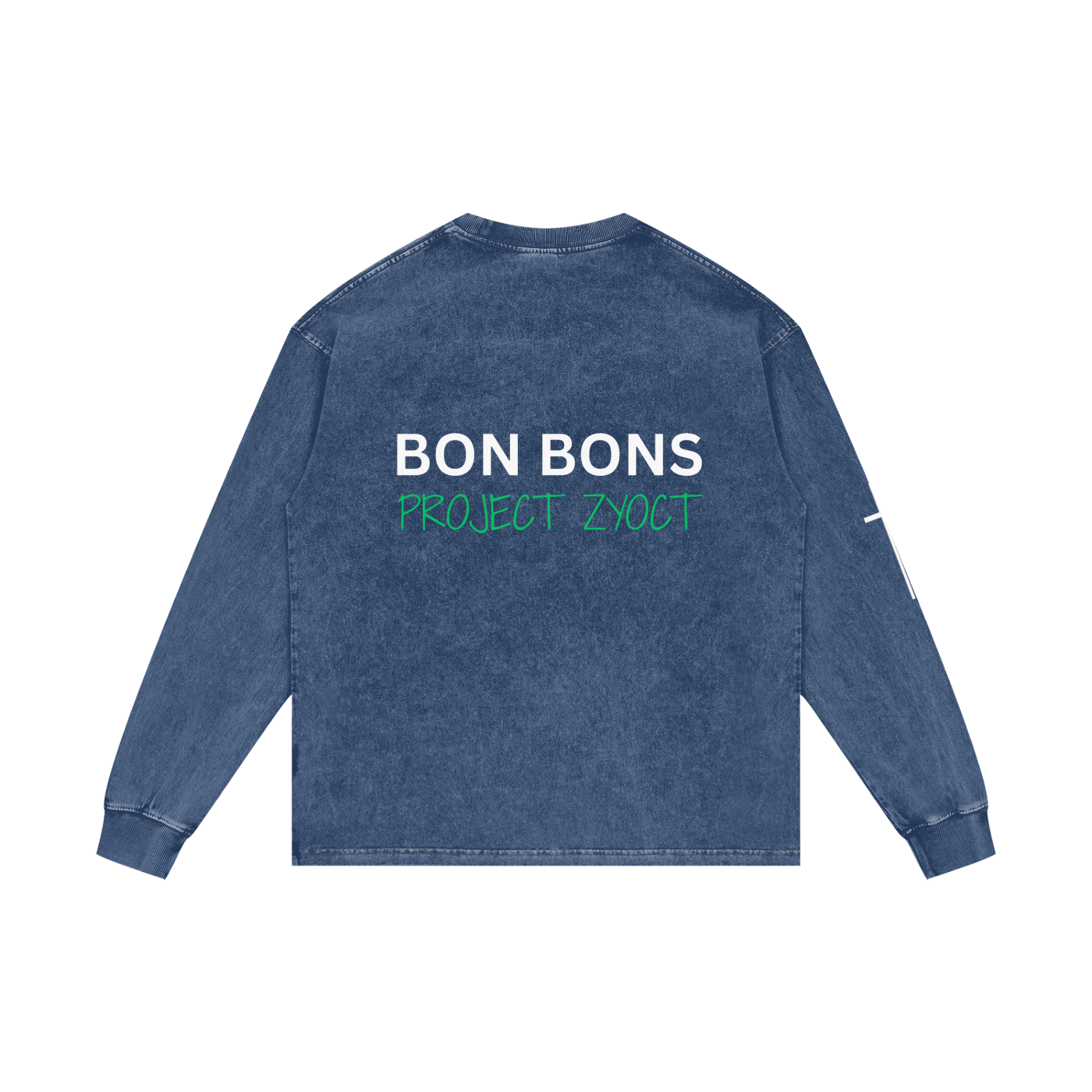 "Bon Bons" Acid Wash Long Sleeve
