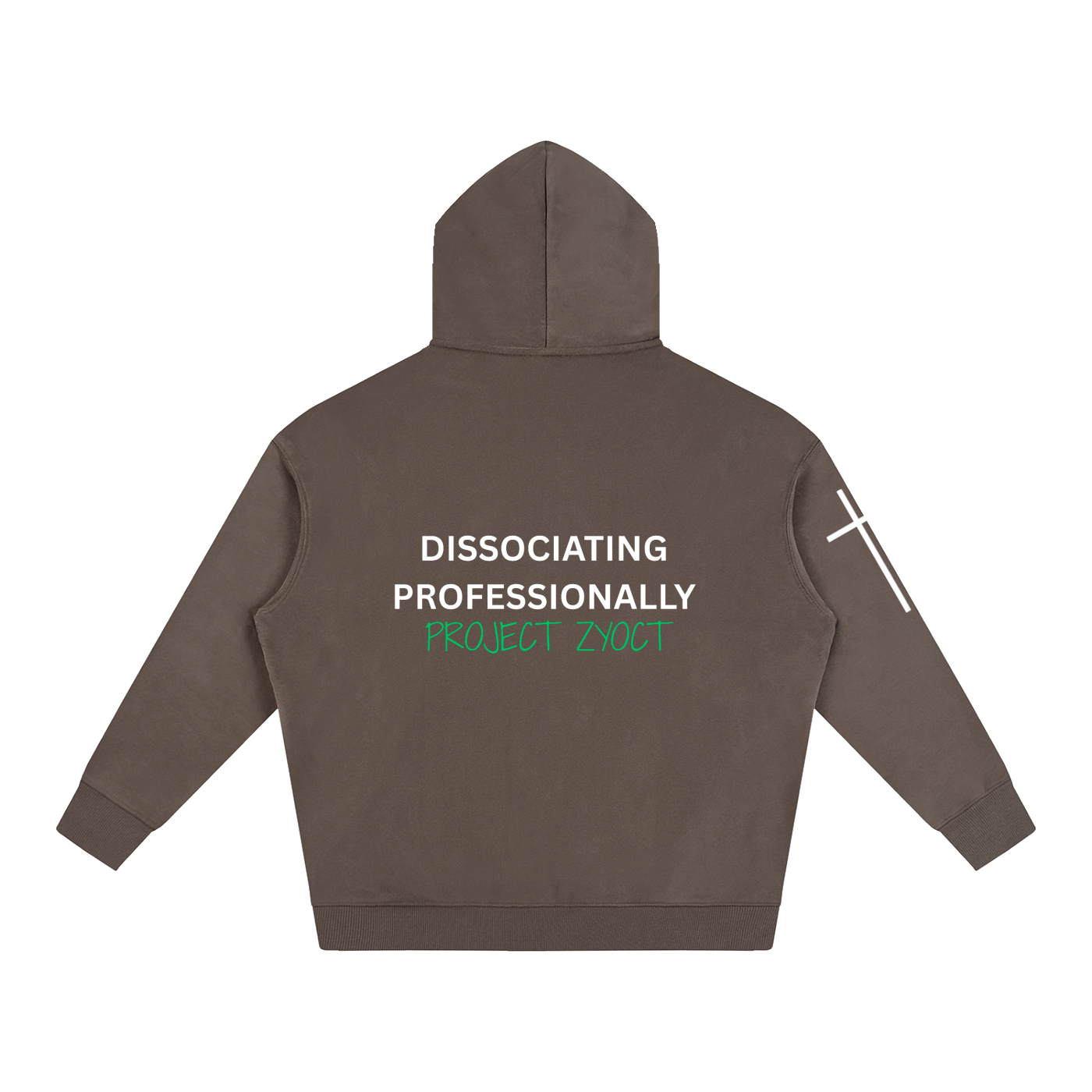 "Dissociating Professionally" Oversize Hoodie