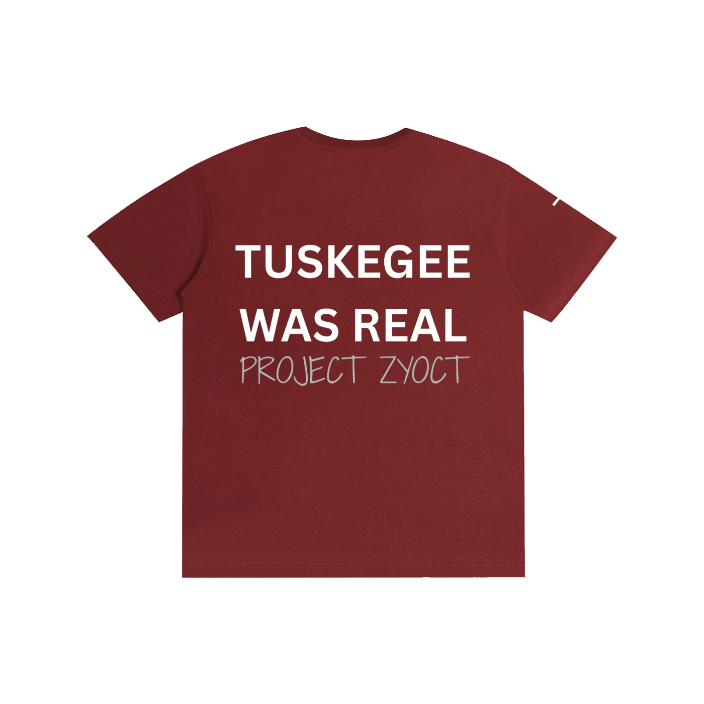 "Tuskegee Was Real" Cotton T-Shirt