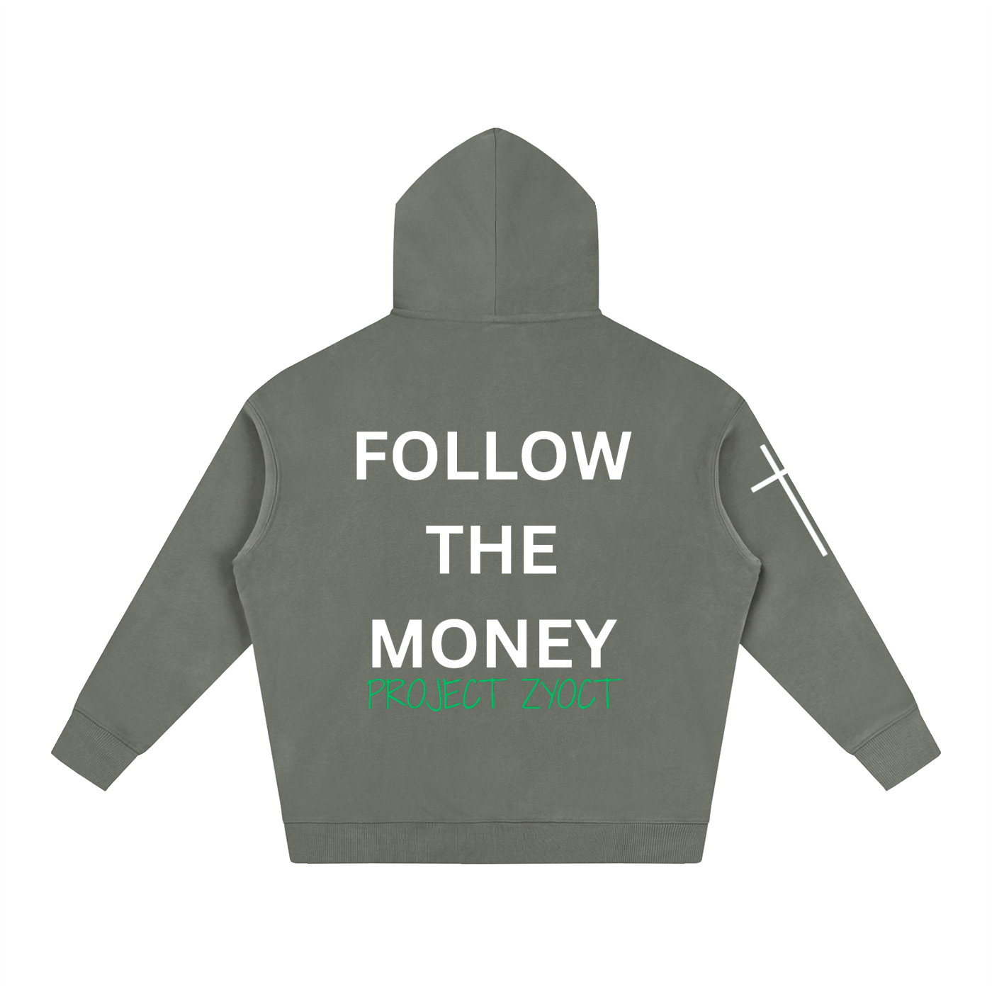 "Follow the Money" Oversize Hoodie