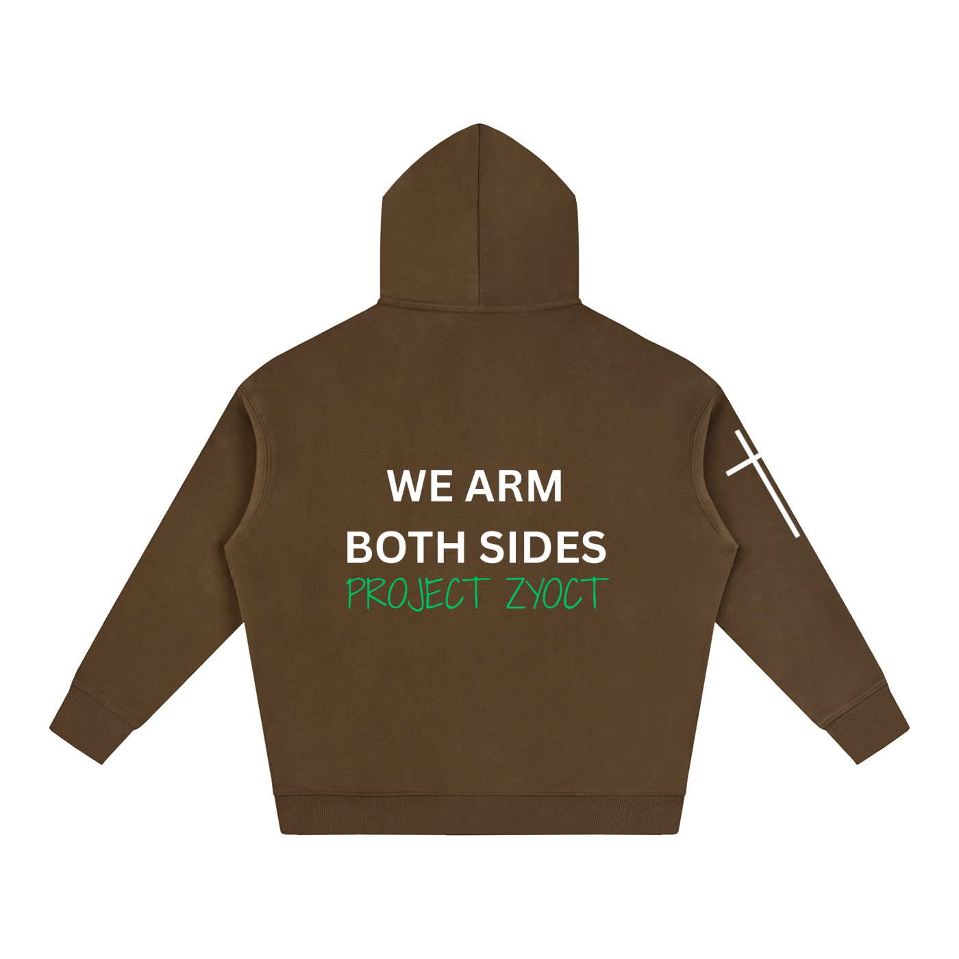"We Arm Both Sides" Oversize Hoodie