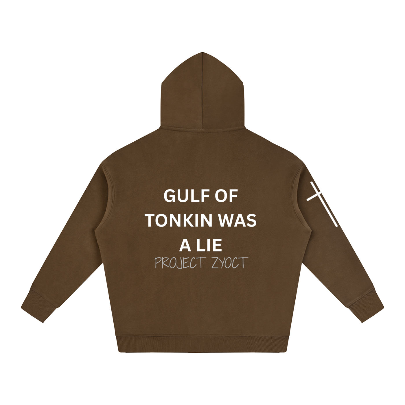 "Gulf of Tonkin Was a Lie" Oversize Hoodie
