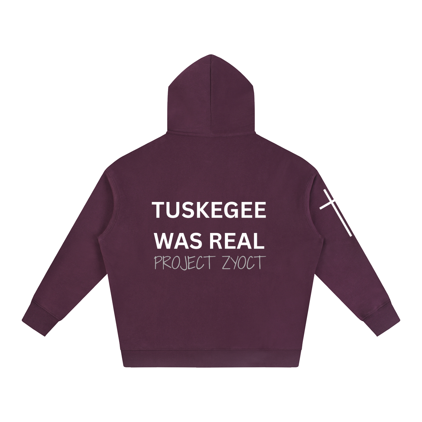"Tuskegee Was Real" Oversize Hoodie