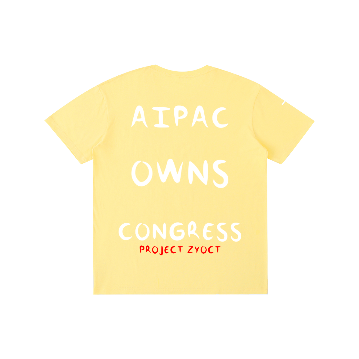 "AIPAC Owns Congress" Cotton T-Shirt