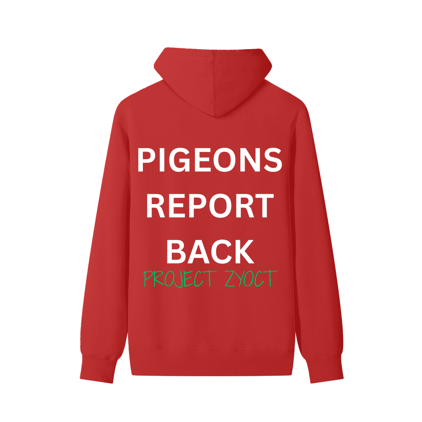 "Pigeons Report Back" Classic Cotton Hoodie