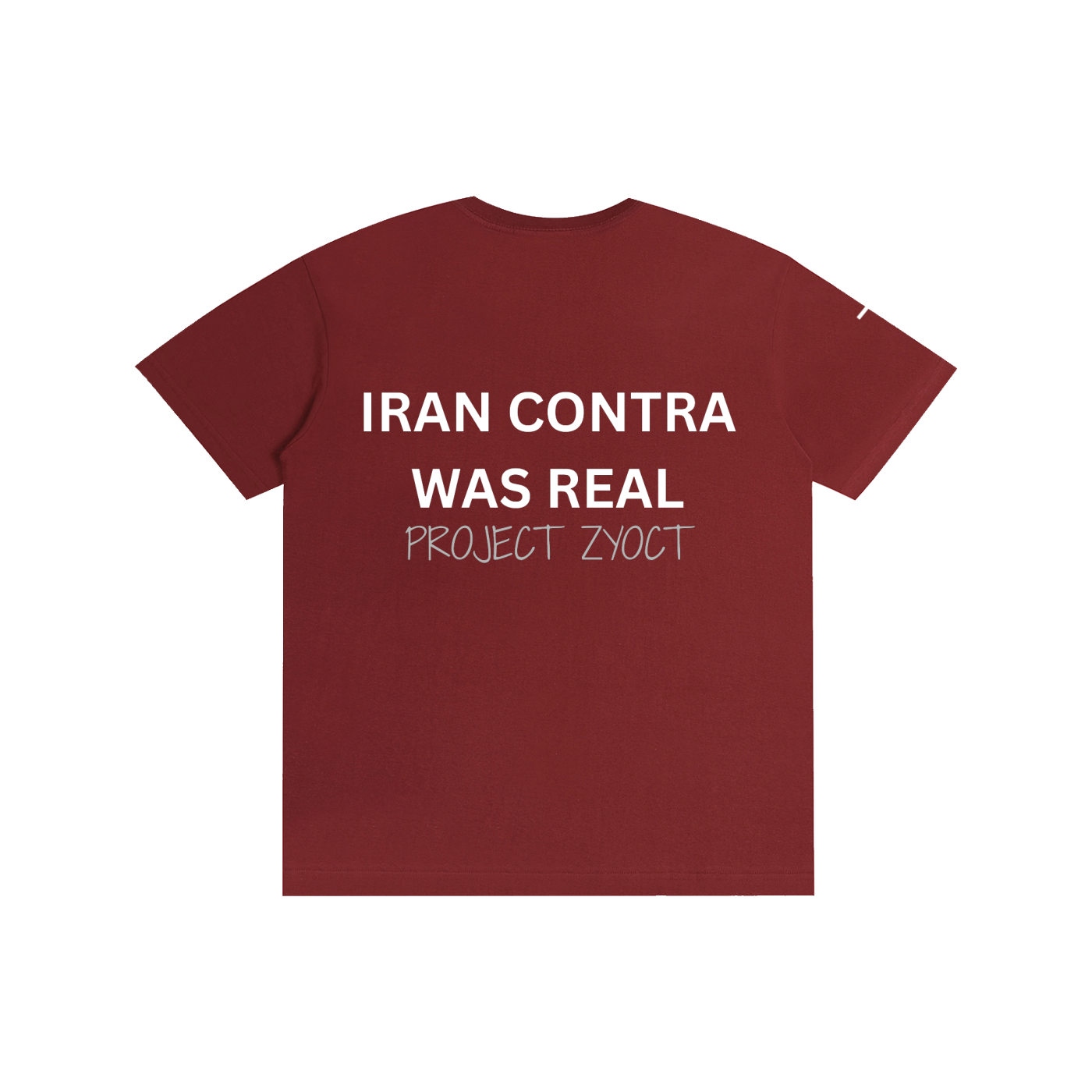 "Iran Contra Was Real" Cotton T-Shirt