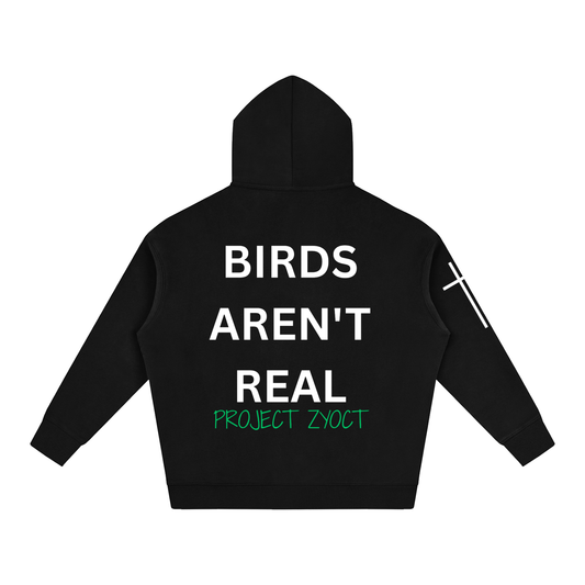 "Birds Aren't Real" Oversize Hoodie