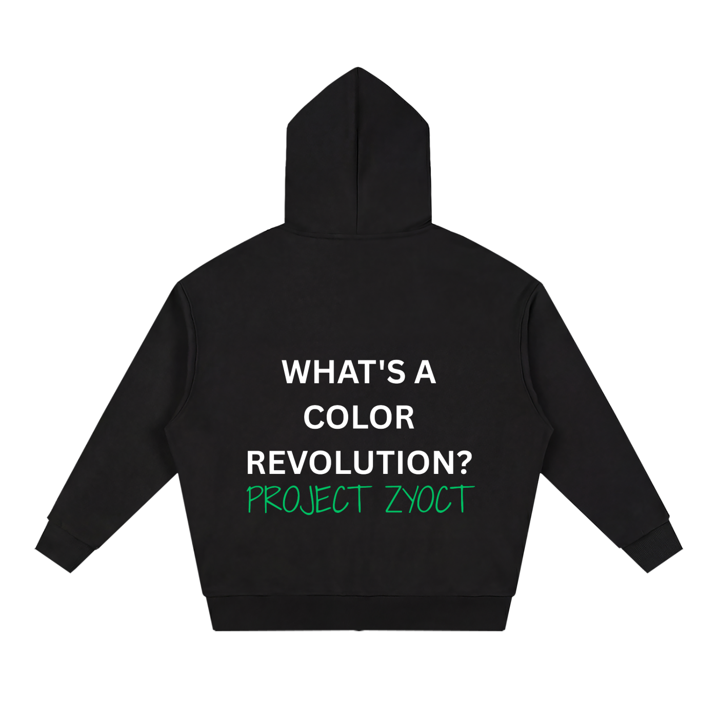 "What's a Color Revolution?" Full Zip Hoodie