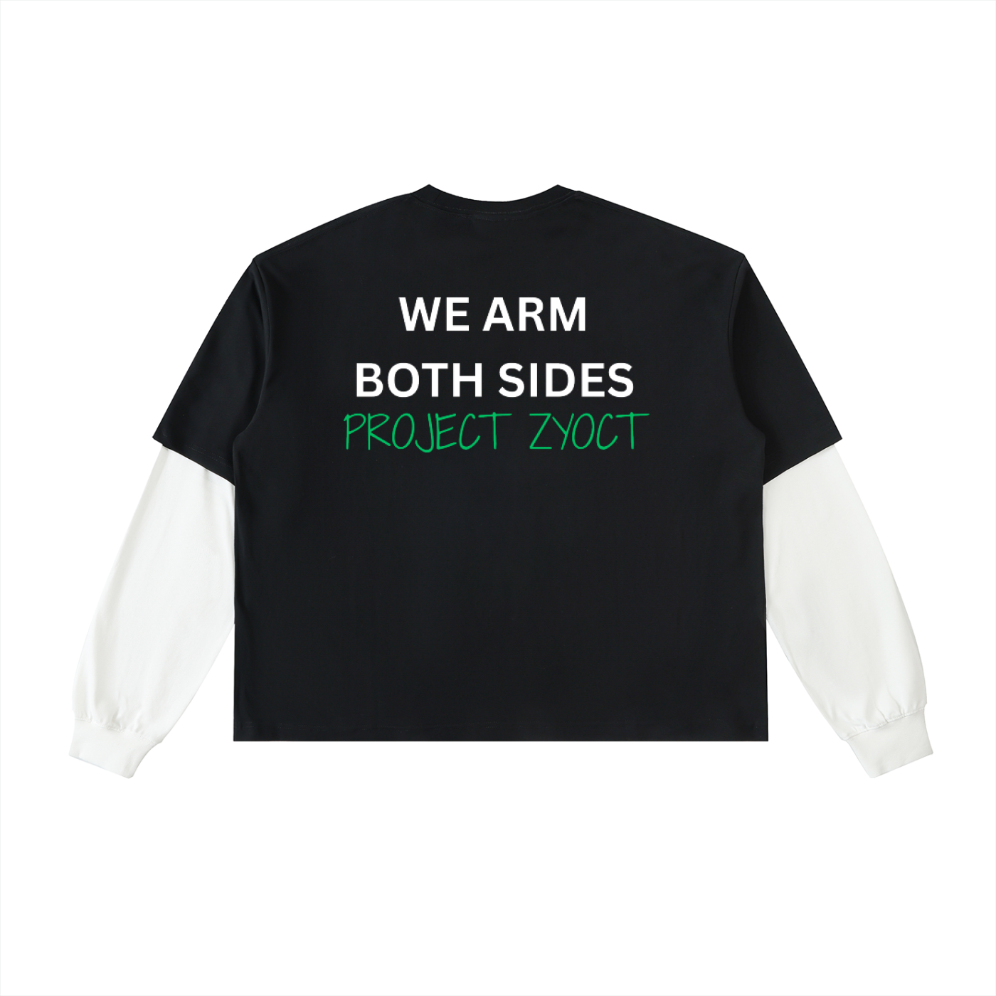 "We Arm Both Sides" Layered Shirt