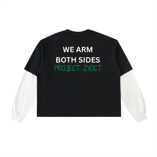 "We Arm Both Sides" Layered Shirt