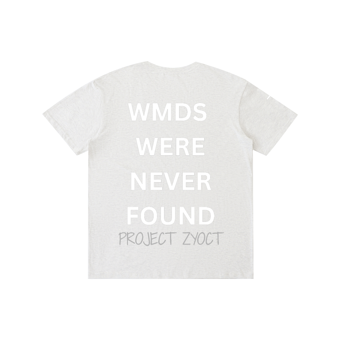 "WMDs Were Never Found" Cotton T-Shirt