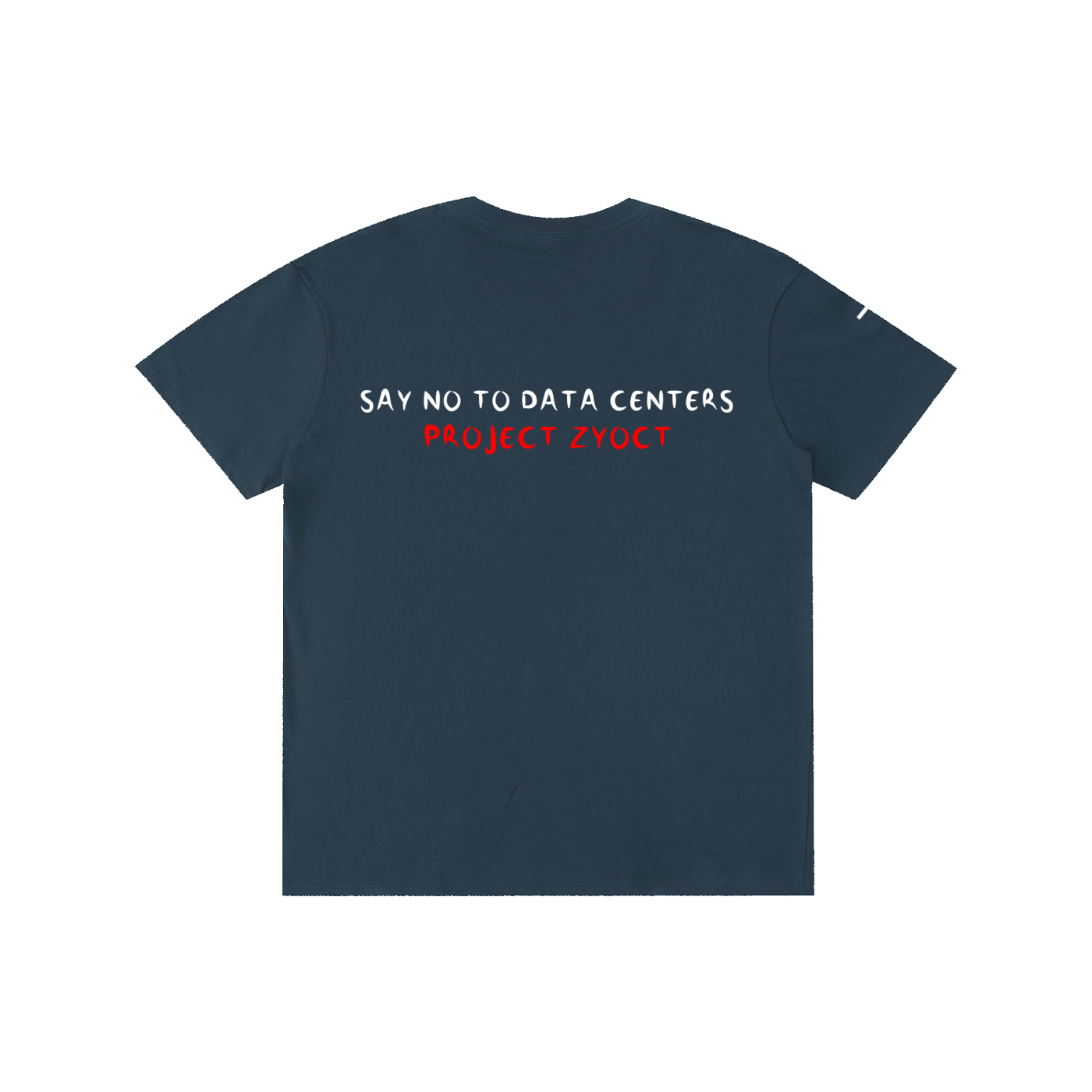 "SAY NO TO DATA CENTERS" Cotton T-Shirt