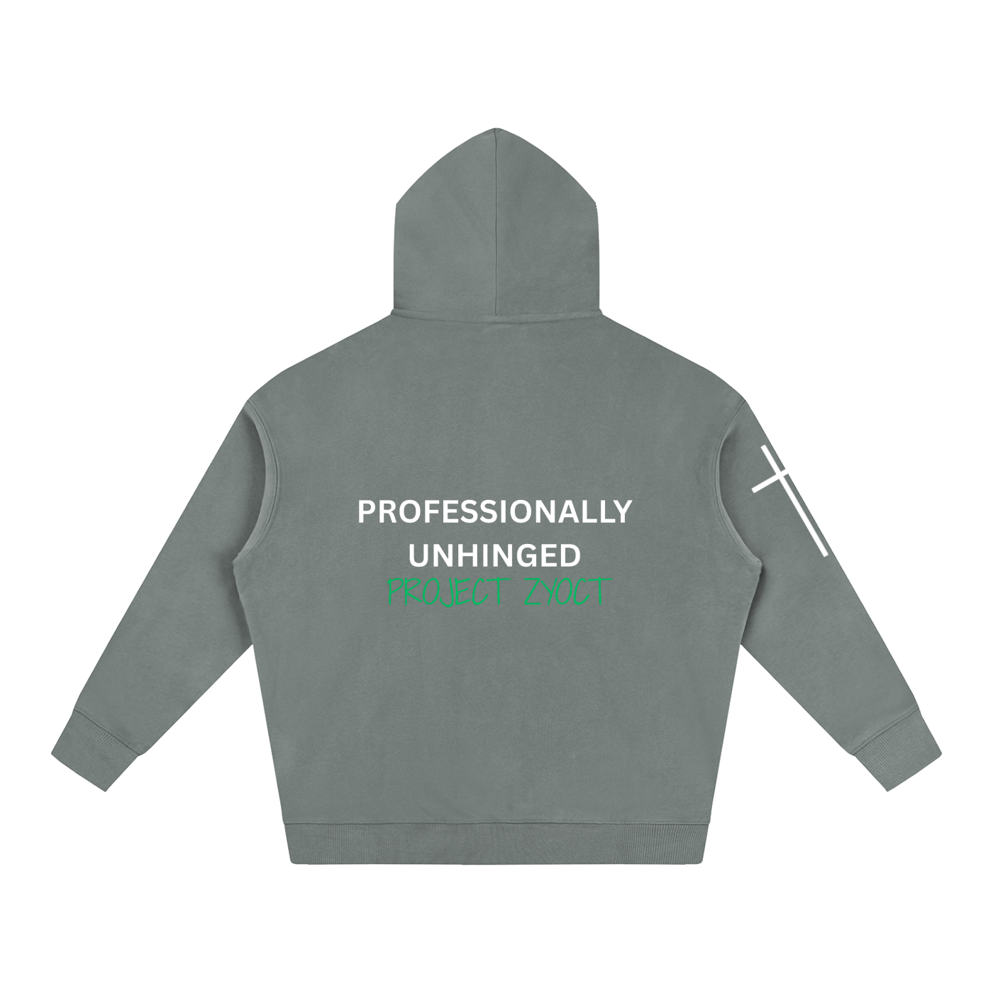 "Professionally Unhinged" Oversize Hoodie