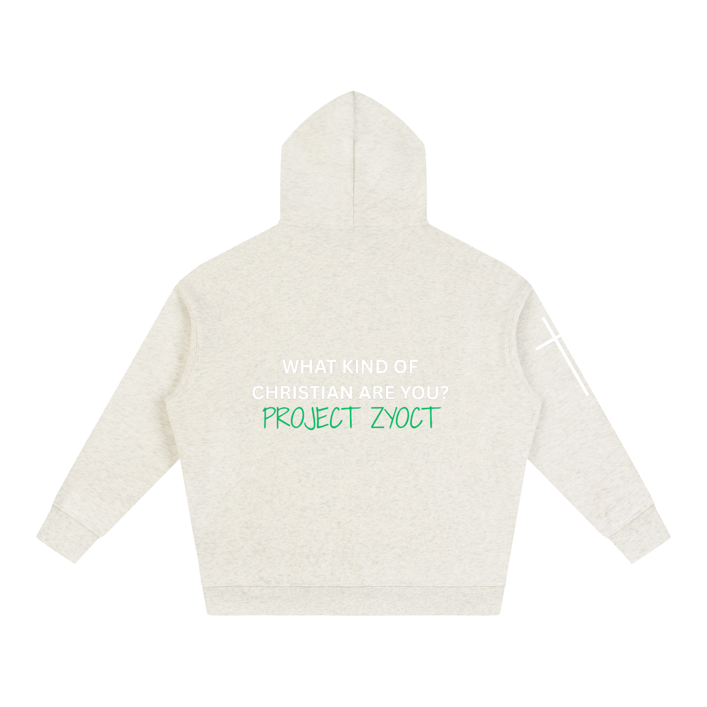 "Revelation is Not a Damn Business" Oversize Hoodie