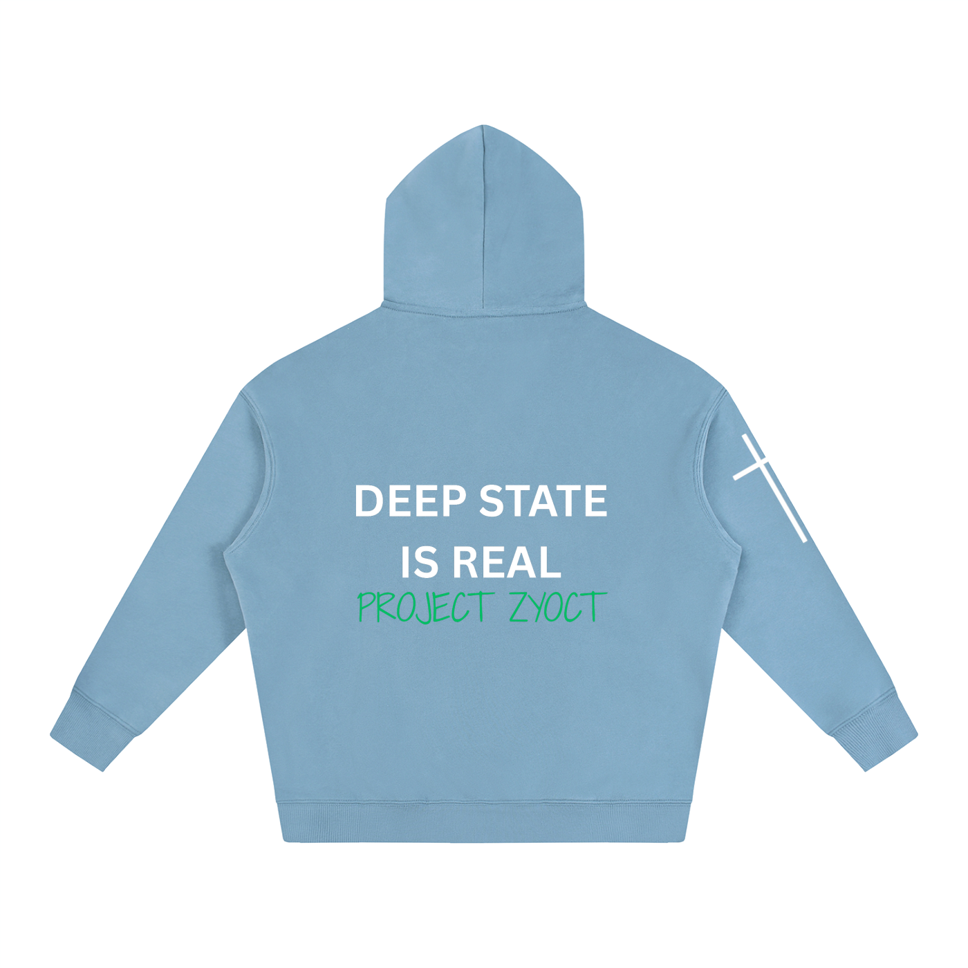 "Deep State is Real" Oversize Hoodie