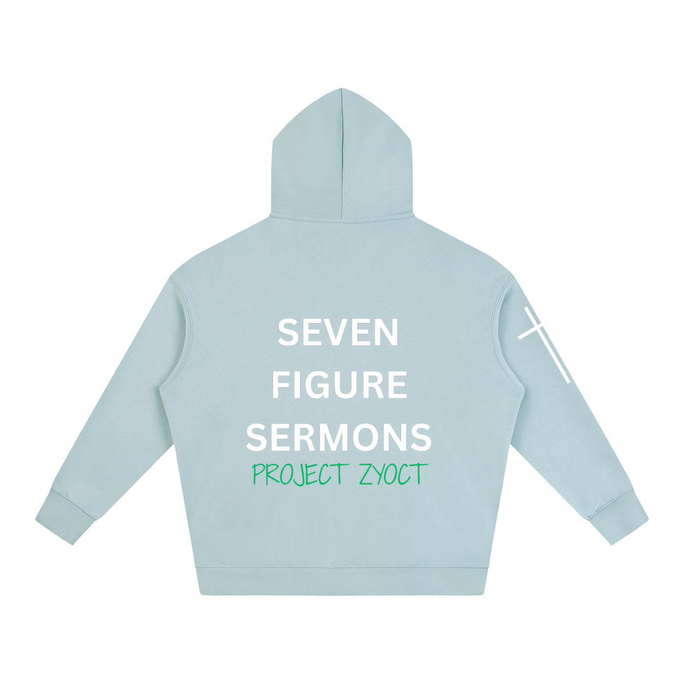 "Seven Figure Sermons" Oversize Hoodie