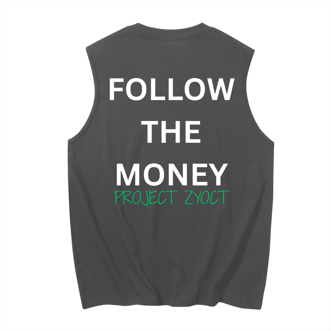 "Follow the Money " Cotton Tank Top