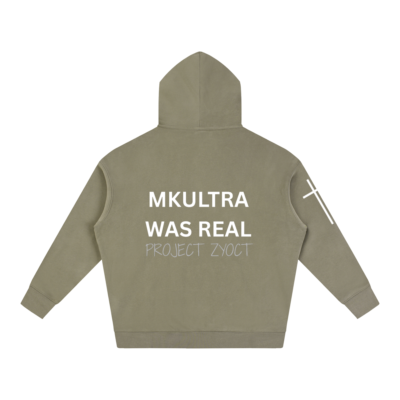 "MKUltra Was Real" Oversize Hoodie