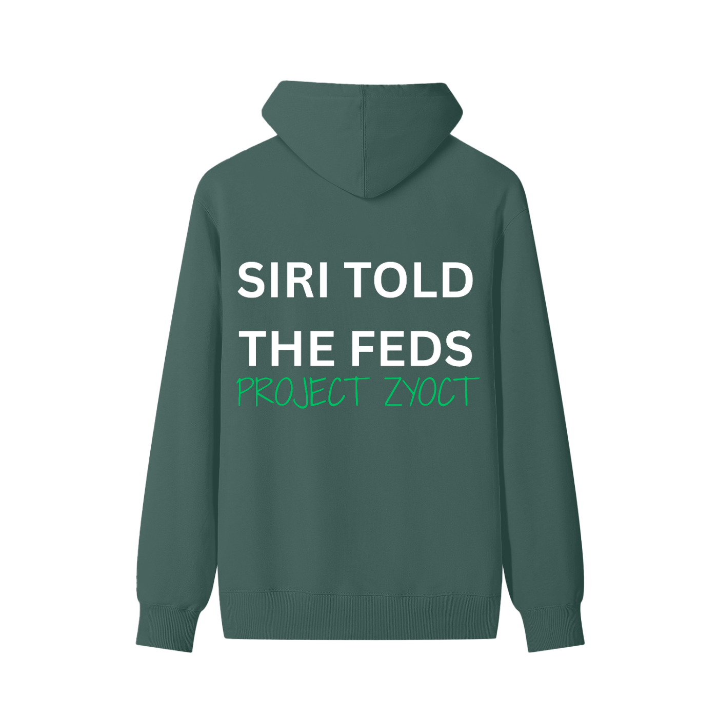 "Siri Told the Feds" Classic Cotton Hoodie