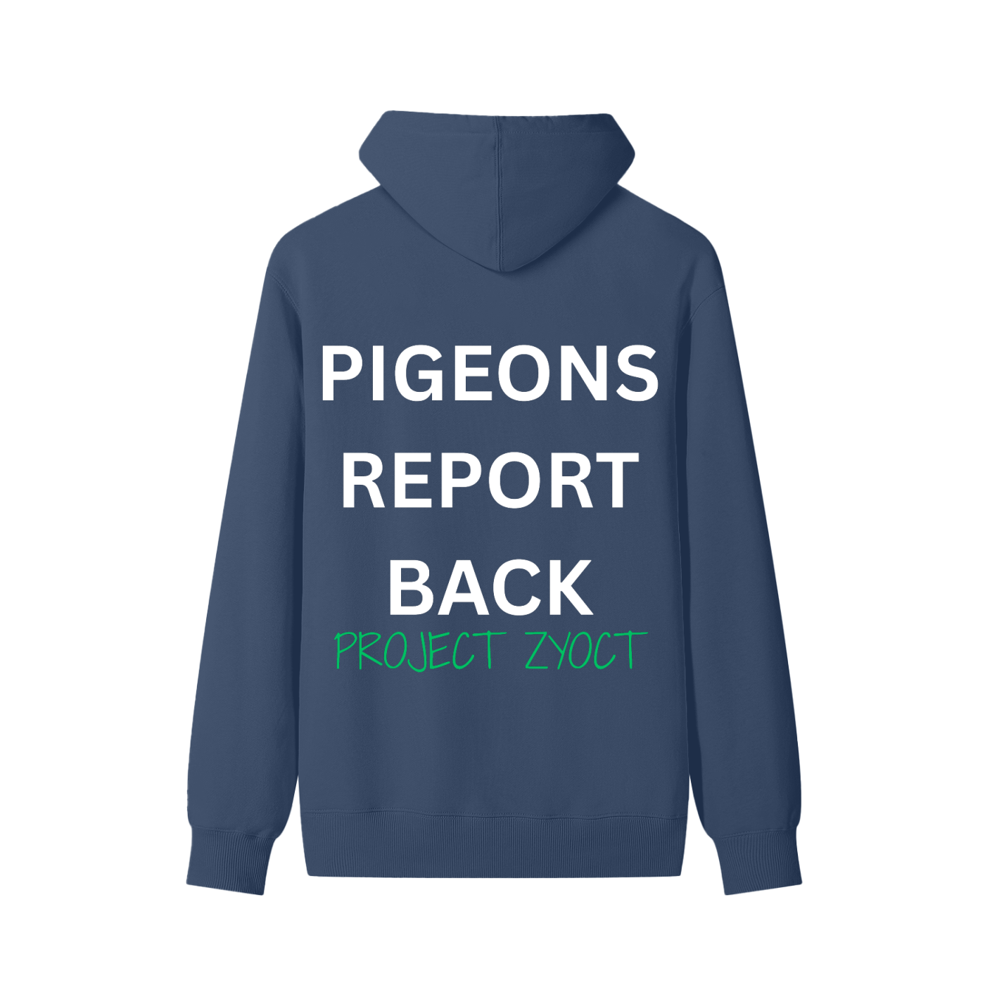 "Pigeons Report Back" Classic Cotton Hoodie