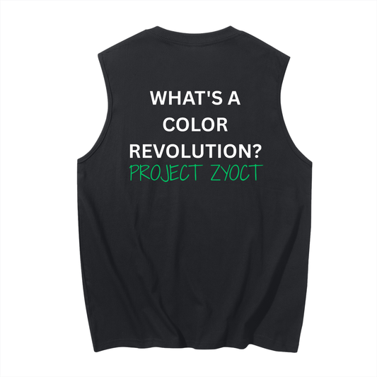 "What's a Color Revolution?" Cotton Tank Top