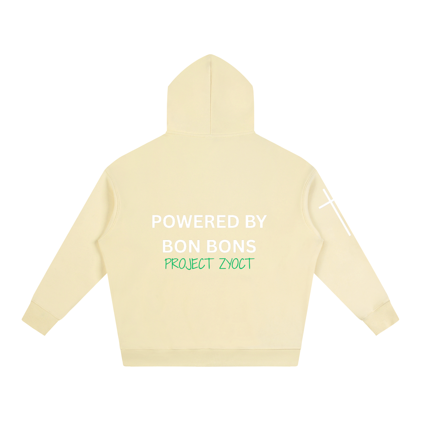"Powered by Bon Bons" Oversize Hoodie