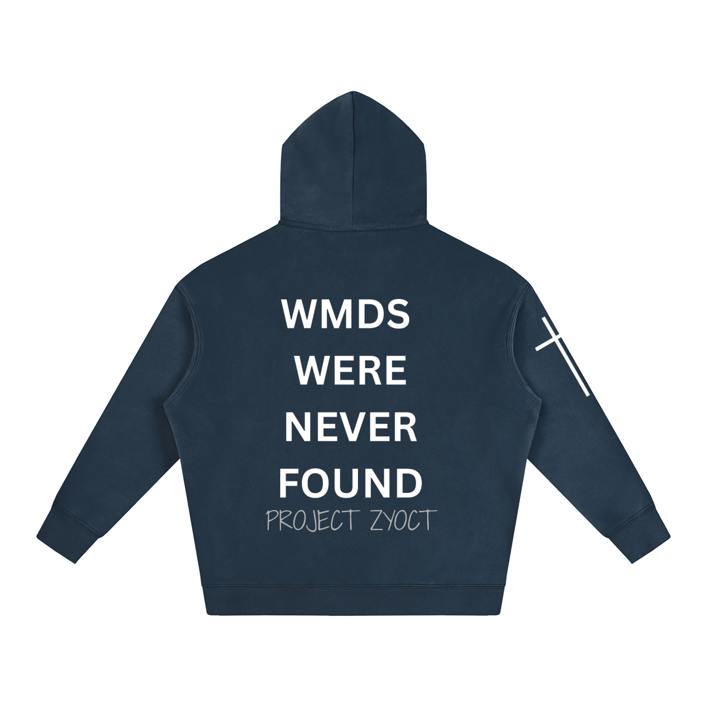 "WMDs Were Never Found" Oversize Hoodie