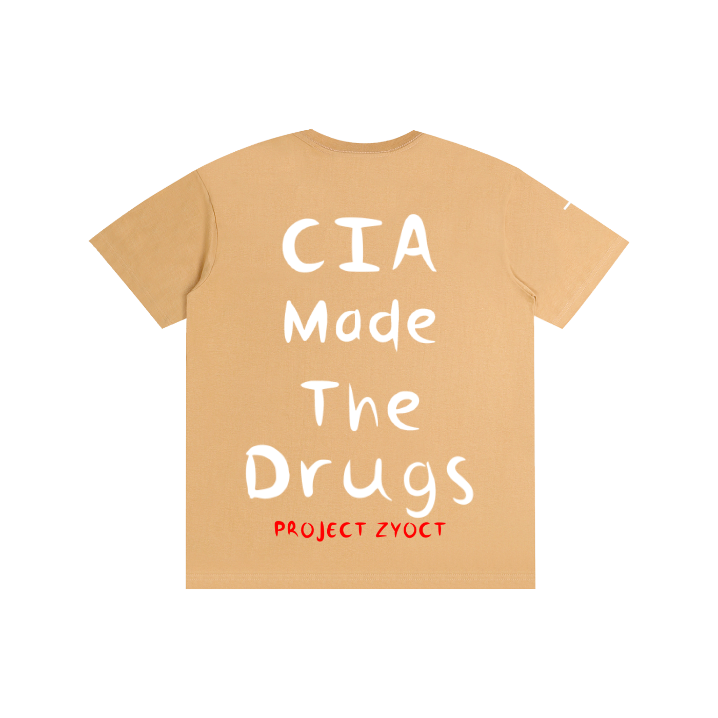 "CIA Made the Drugs" Cotton T-Shirt