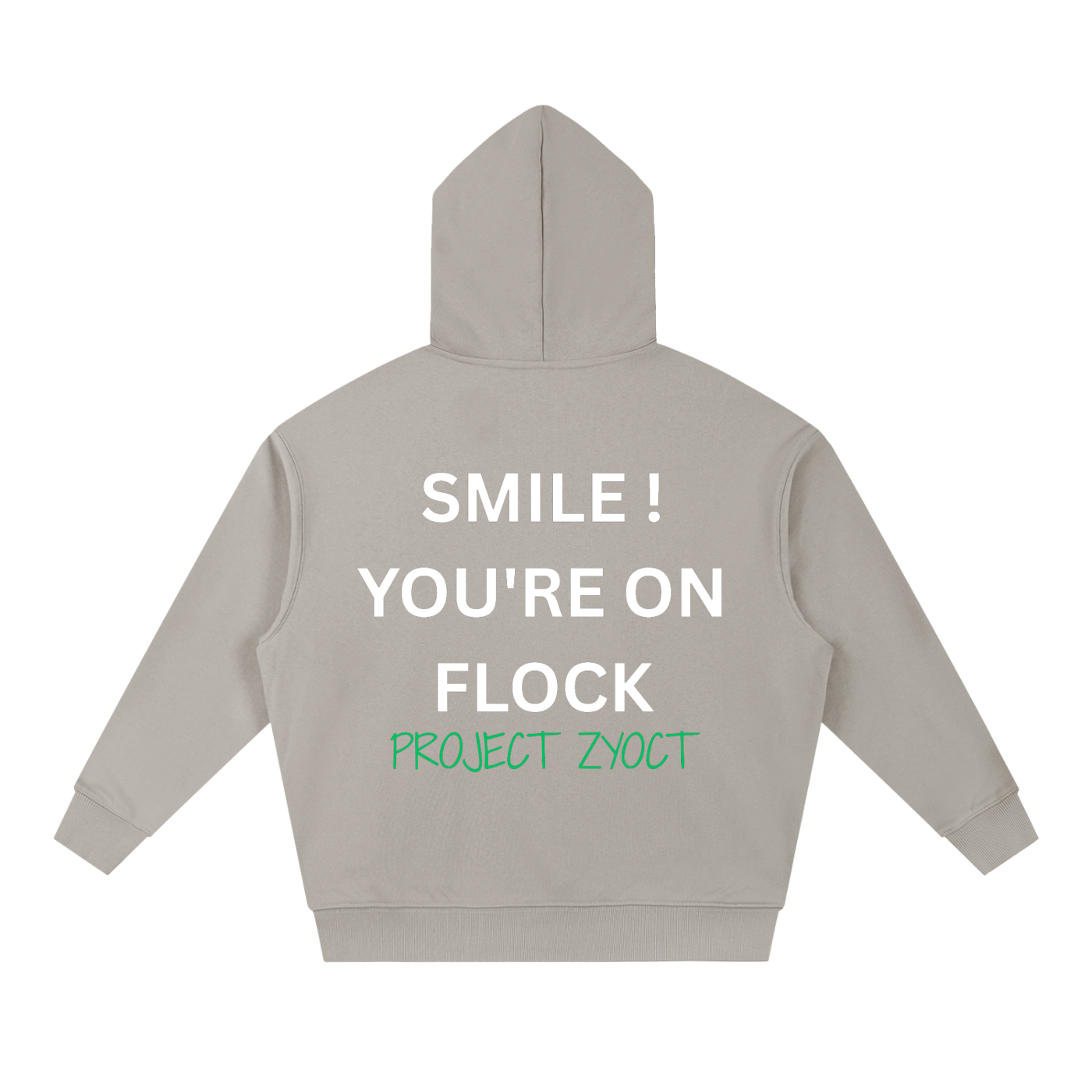 "Smile You're On Flock" Heavyweight Hoodie