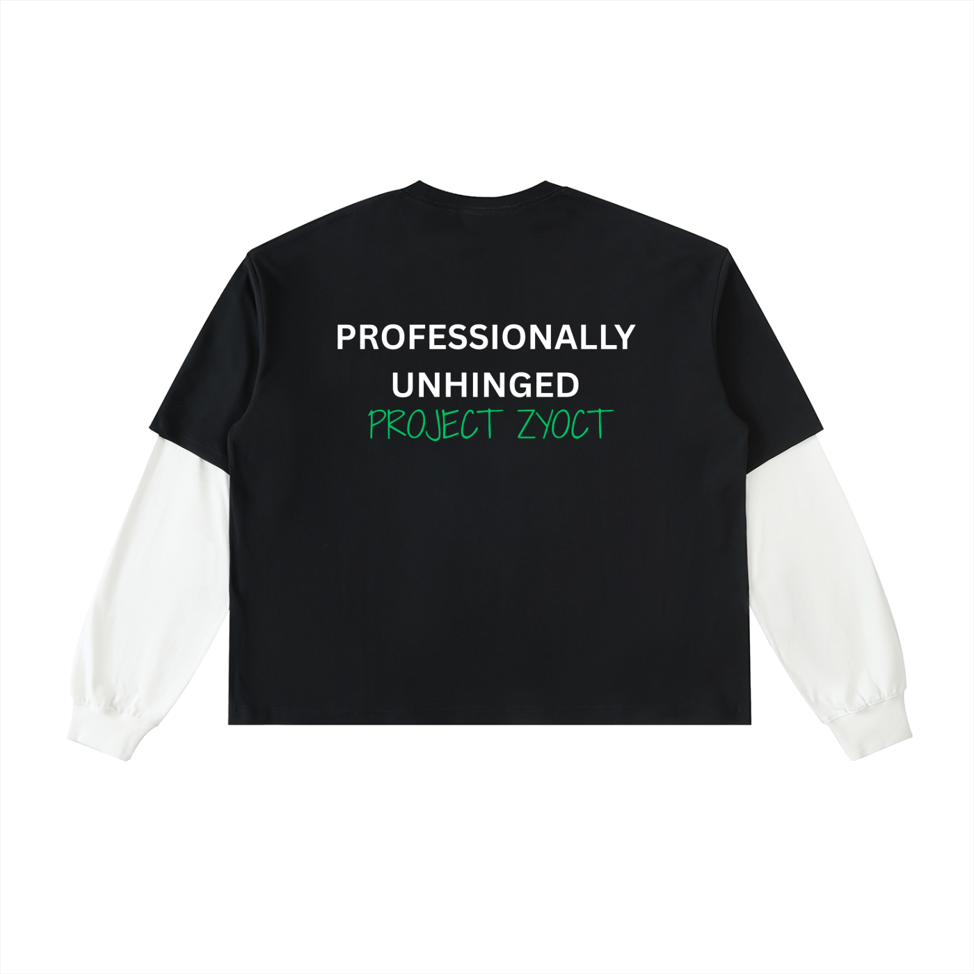 "Professionally Unhinged" Layered Shirt