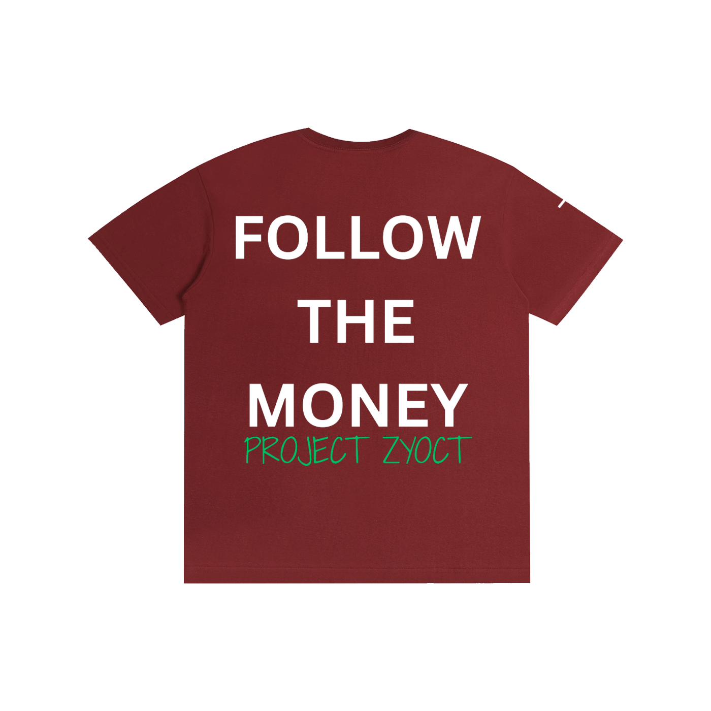 "Follow the Money" Cotton T-Shirt