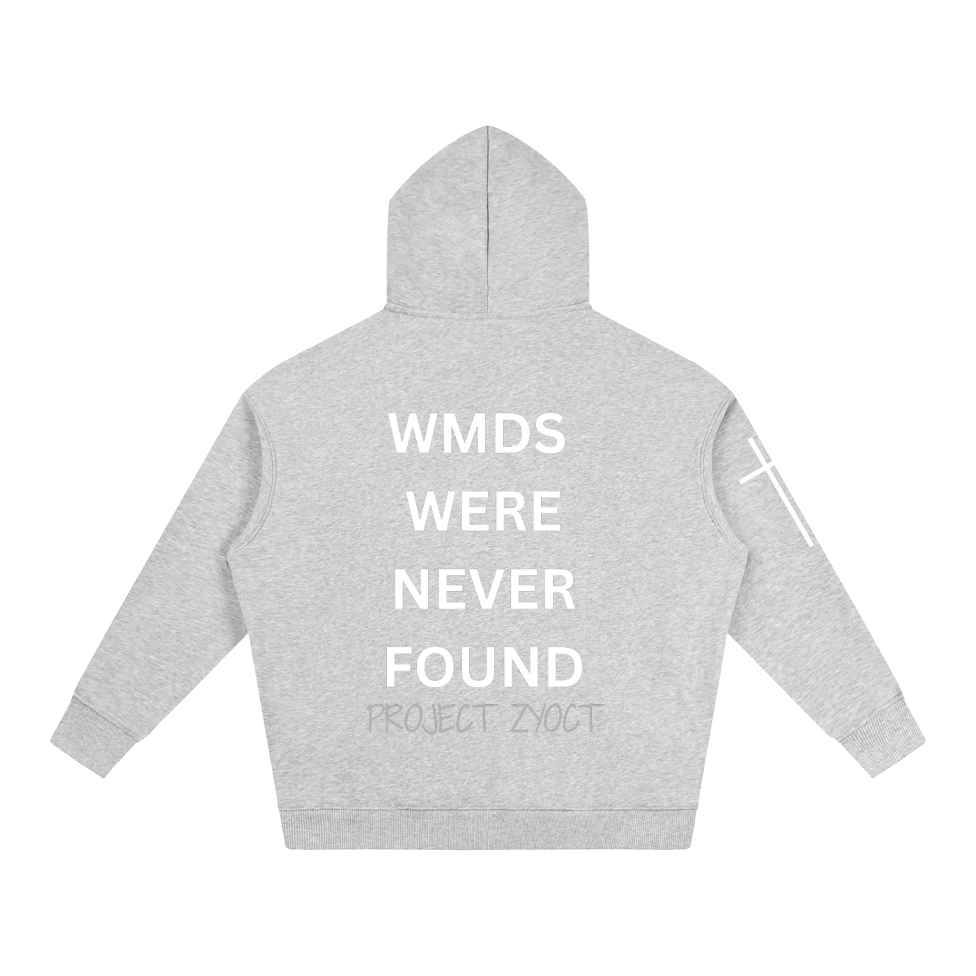 "WMDs Were Never Found" Oversize Hoodie