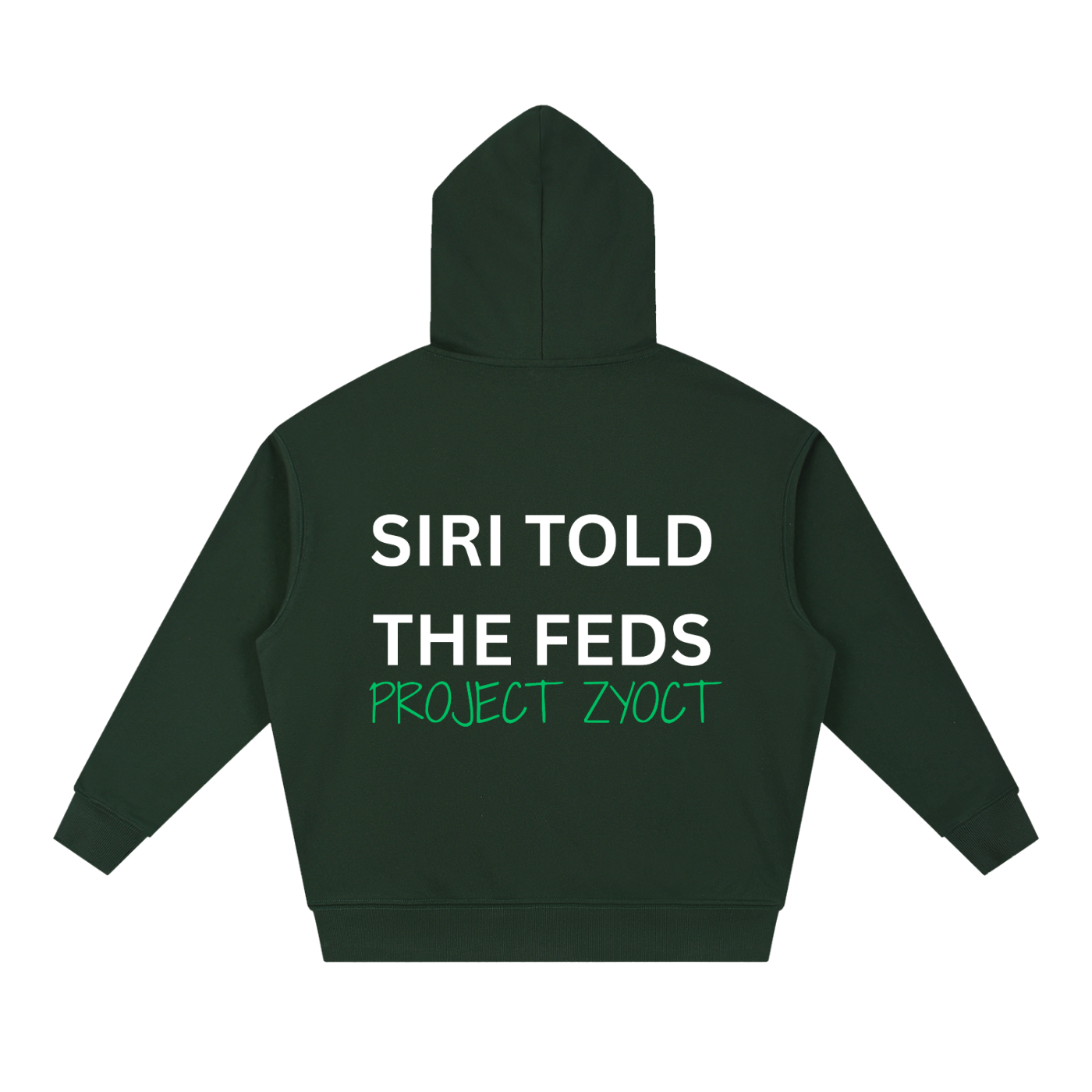 "Siri Told the Feds" Heavyweight Hoodie