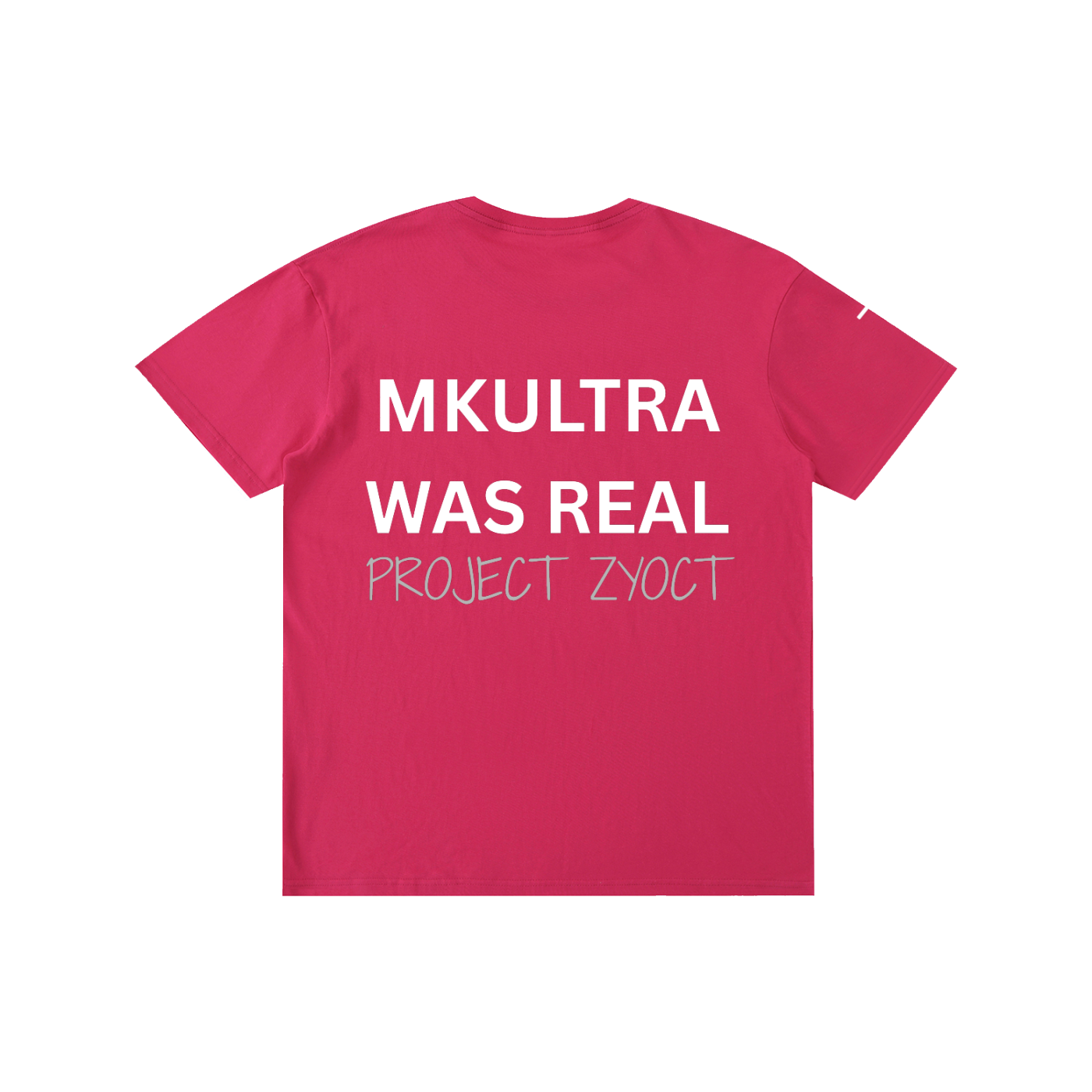 "MKUltra Was Real" Cotton T-Shirt
