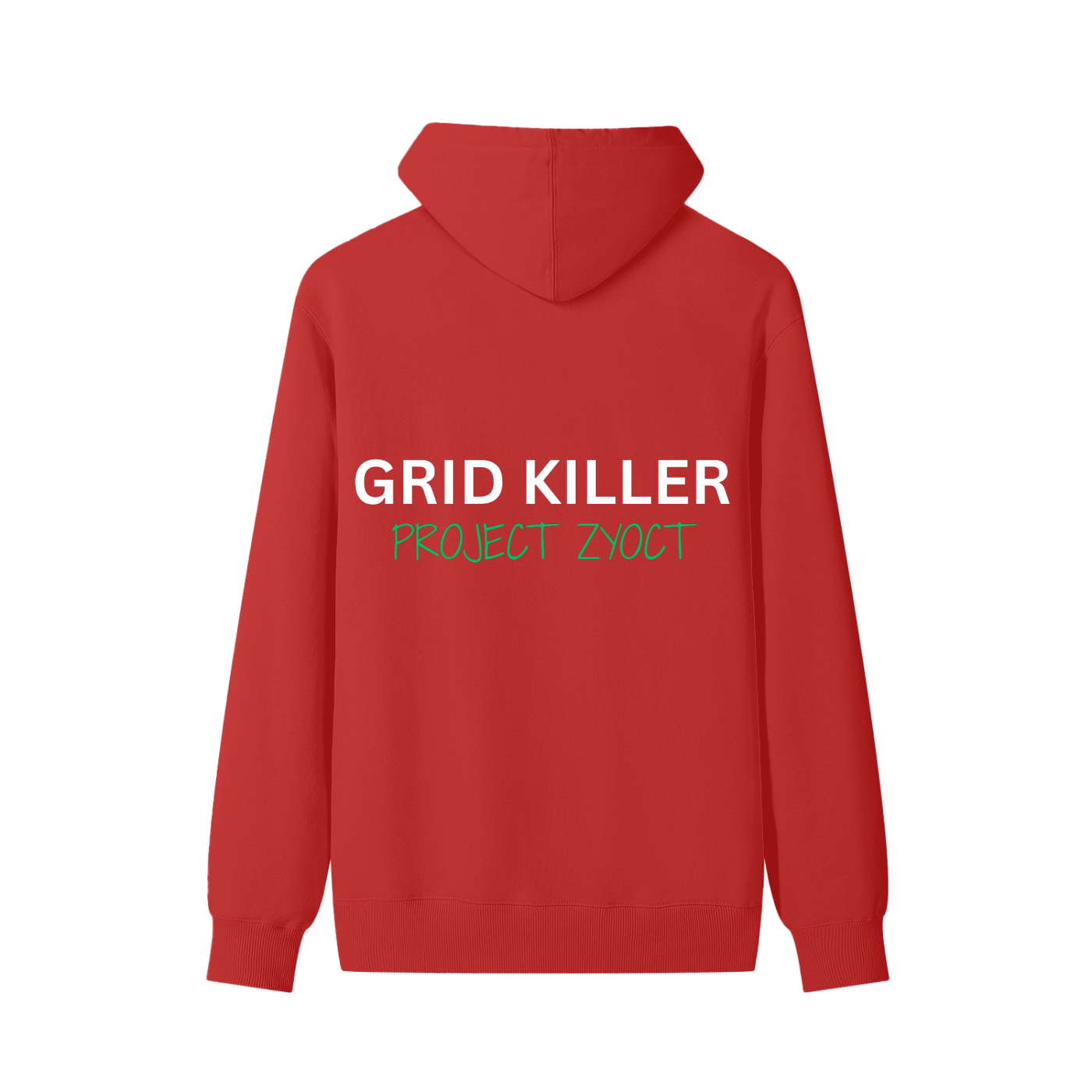 "Grid Killer" Classic Cotton Hoodie