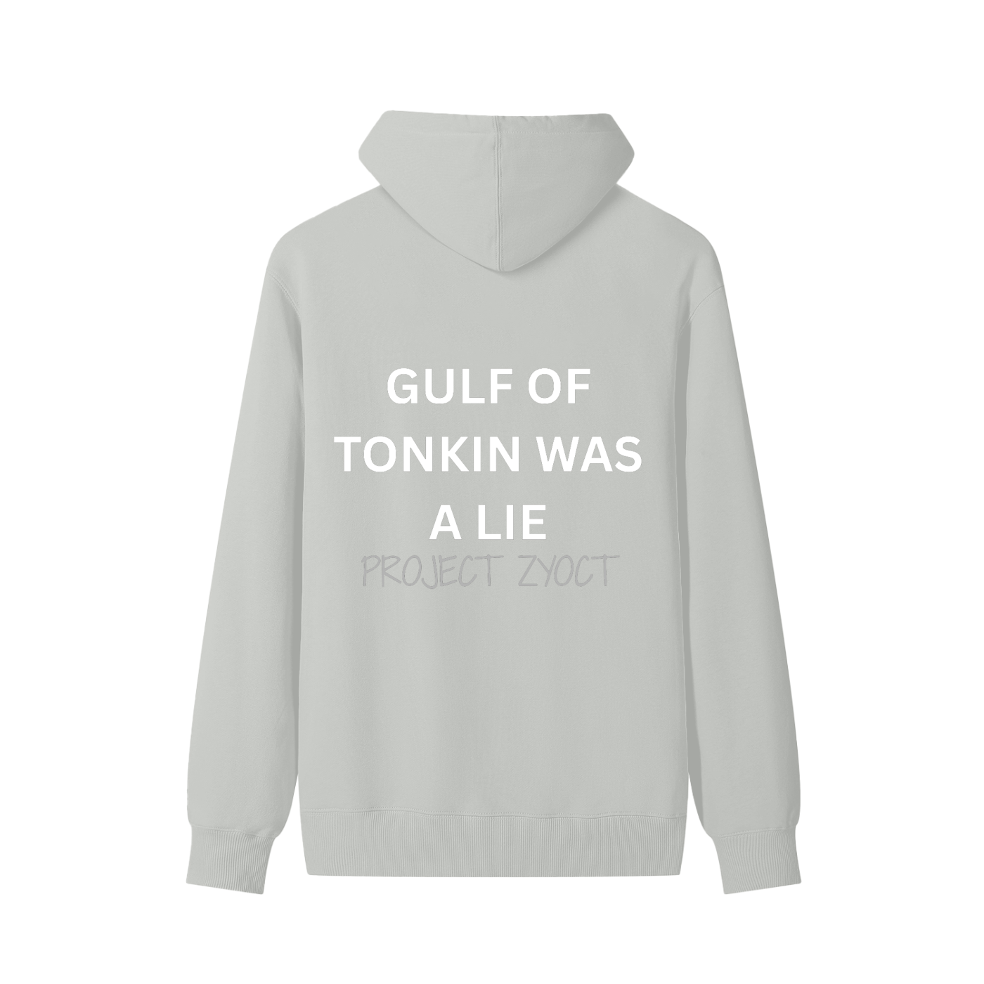 "Gulf of Tonkin Was a Lie" Classic Cotton Hoodie