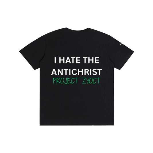 "I Hate the Antichrist" Cotton T-Shirt