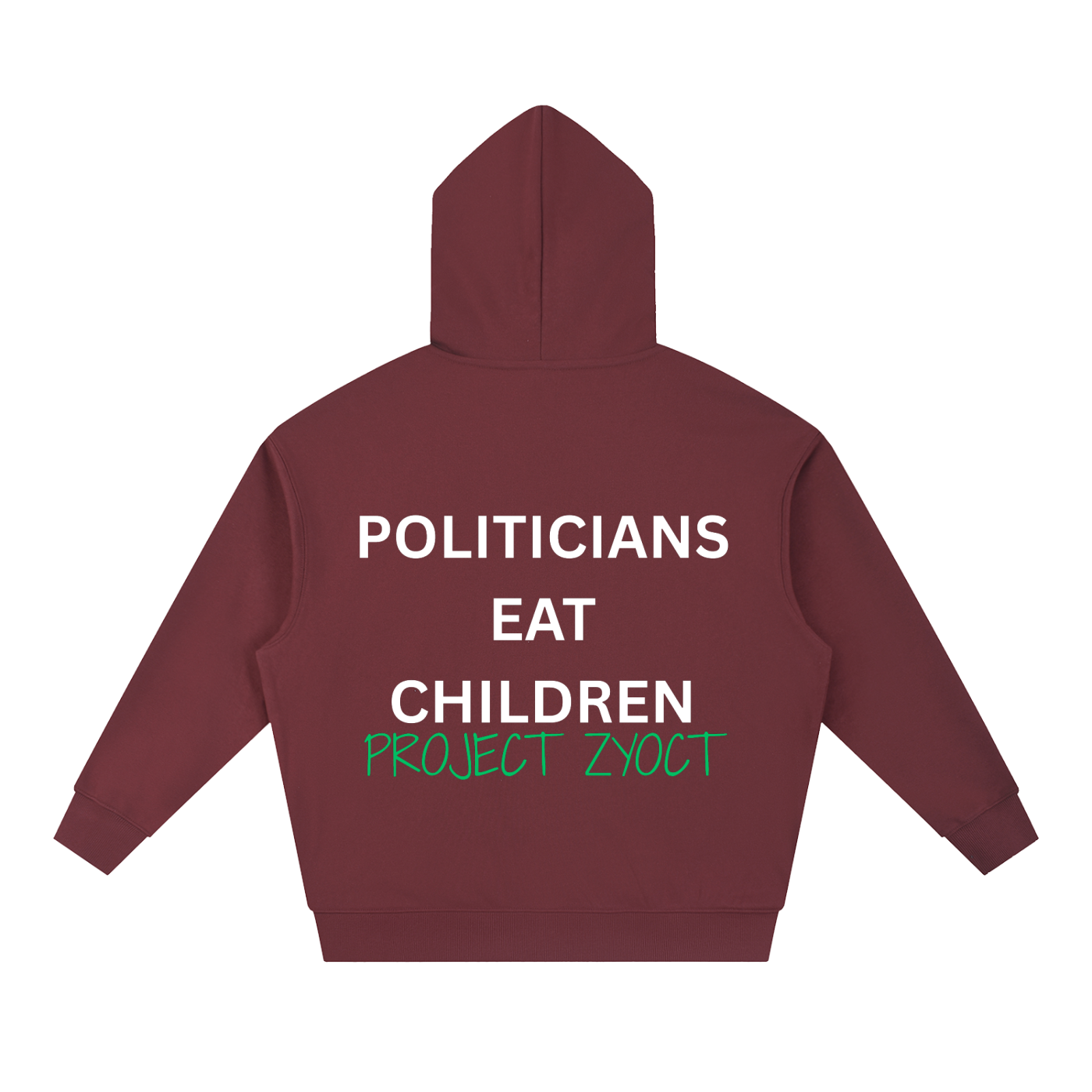 "Politicians Eat Children" Heavyweight Hoodie