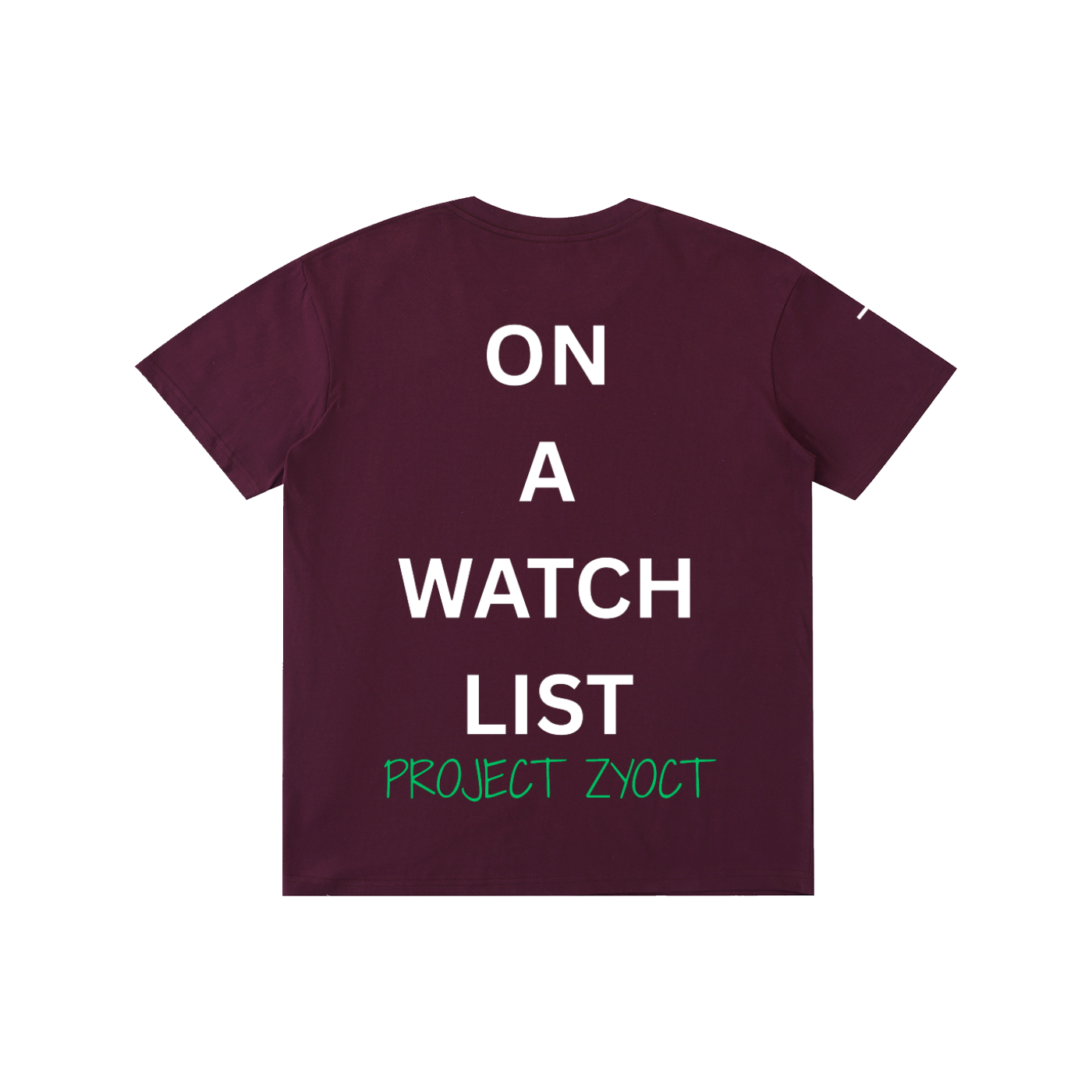 "On a watch list" Cotton T-Shirt