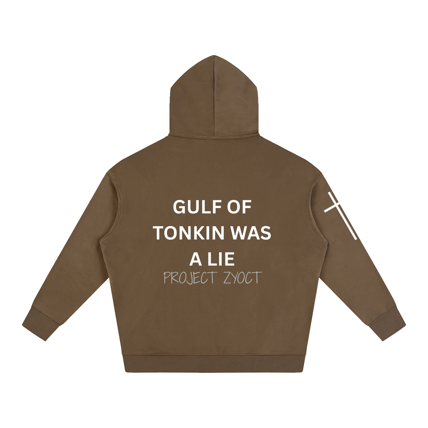 "Gulf of Tonkin Was a Lie" Oversize Hoodie