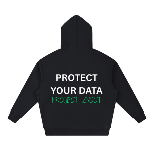 "Protect Your Data" Heavyweight Hoodie