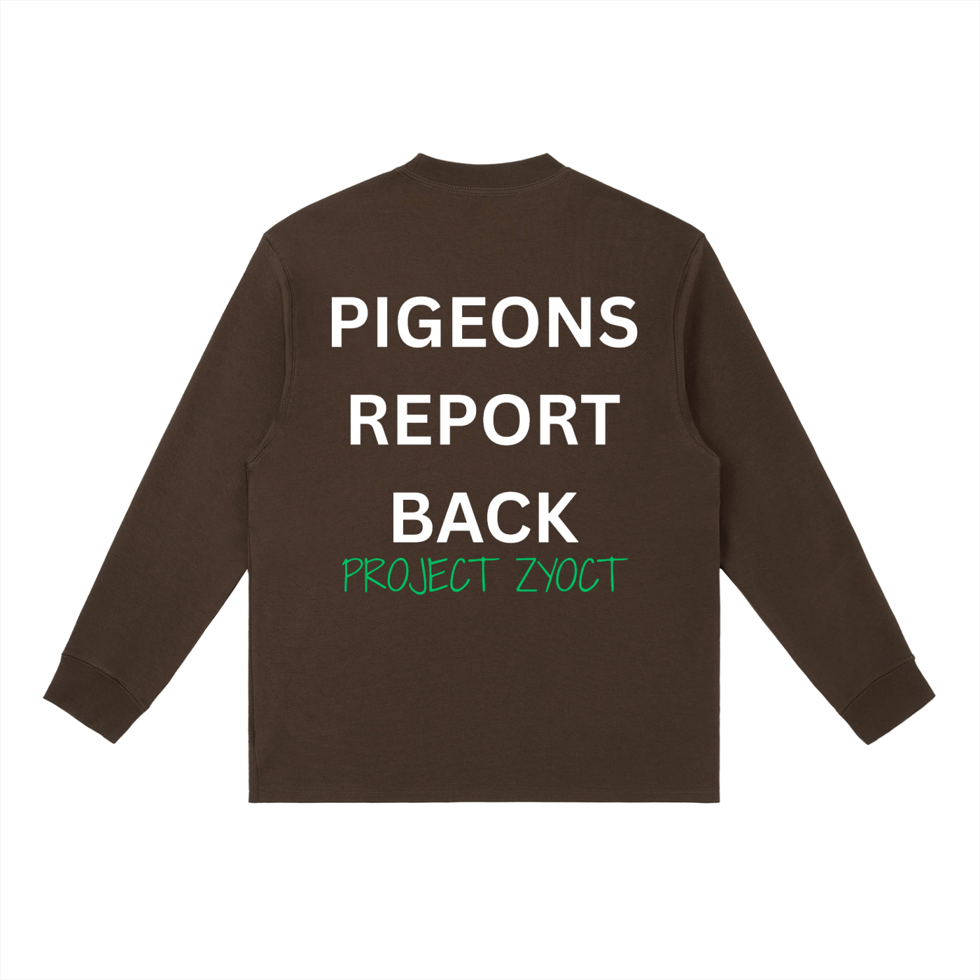 "Pigeons Report Back" Long Sleeve