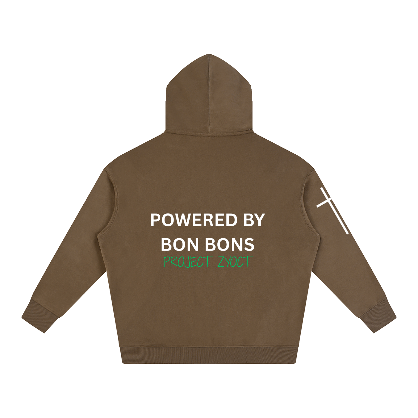 "Powered by Bon Bons" Oversize Hoodie
