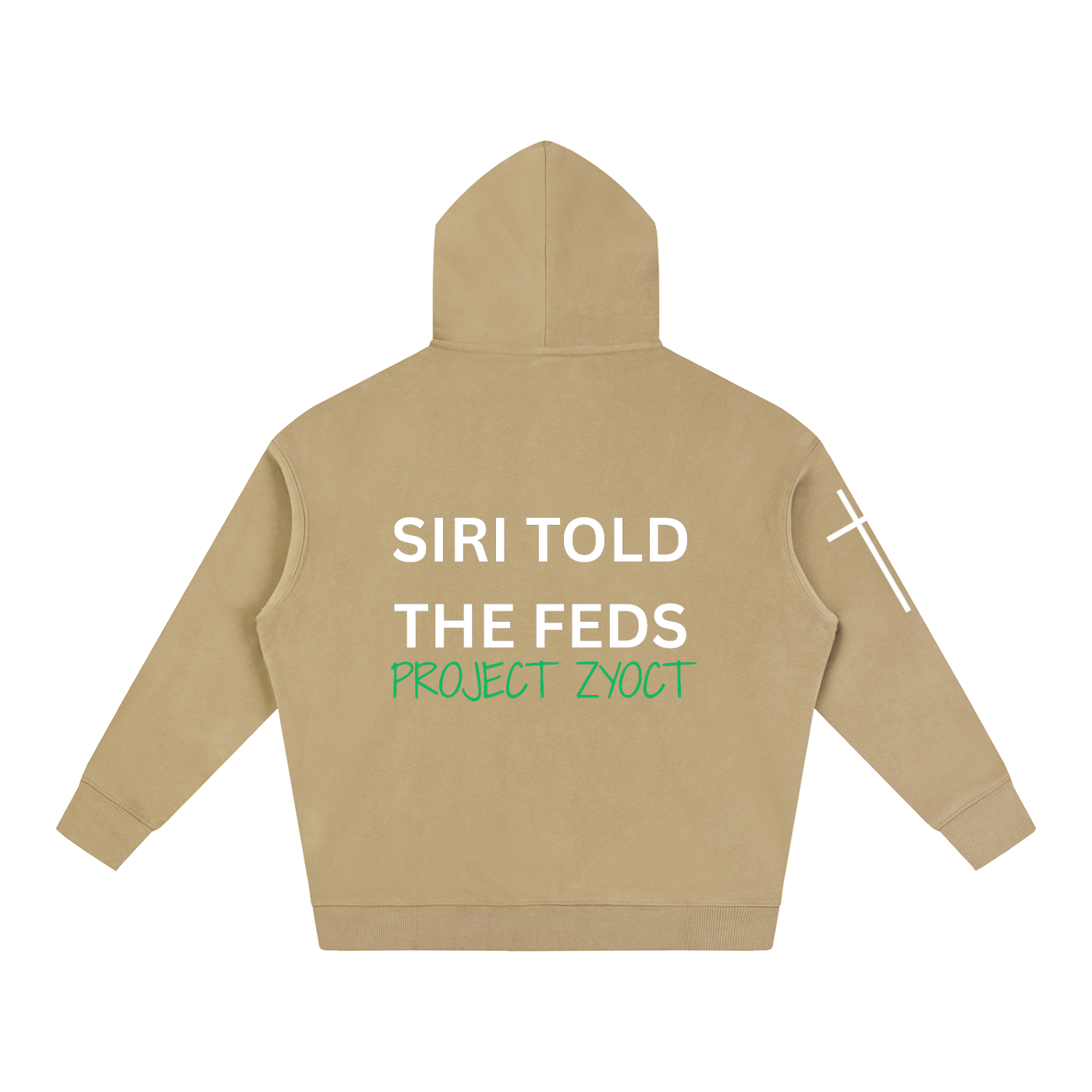 "Siri Told the Feds" Oversize Hoodie