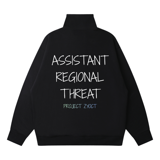 "Assistant Regional Threat" Quarter-Zip Sweatshirt