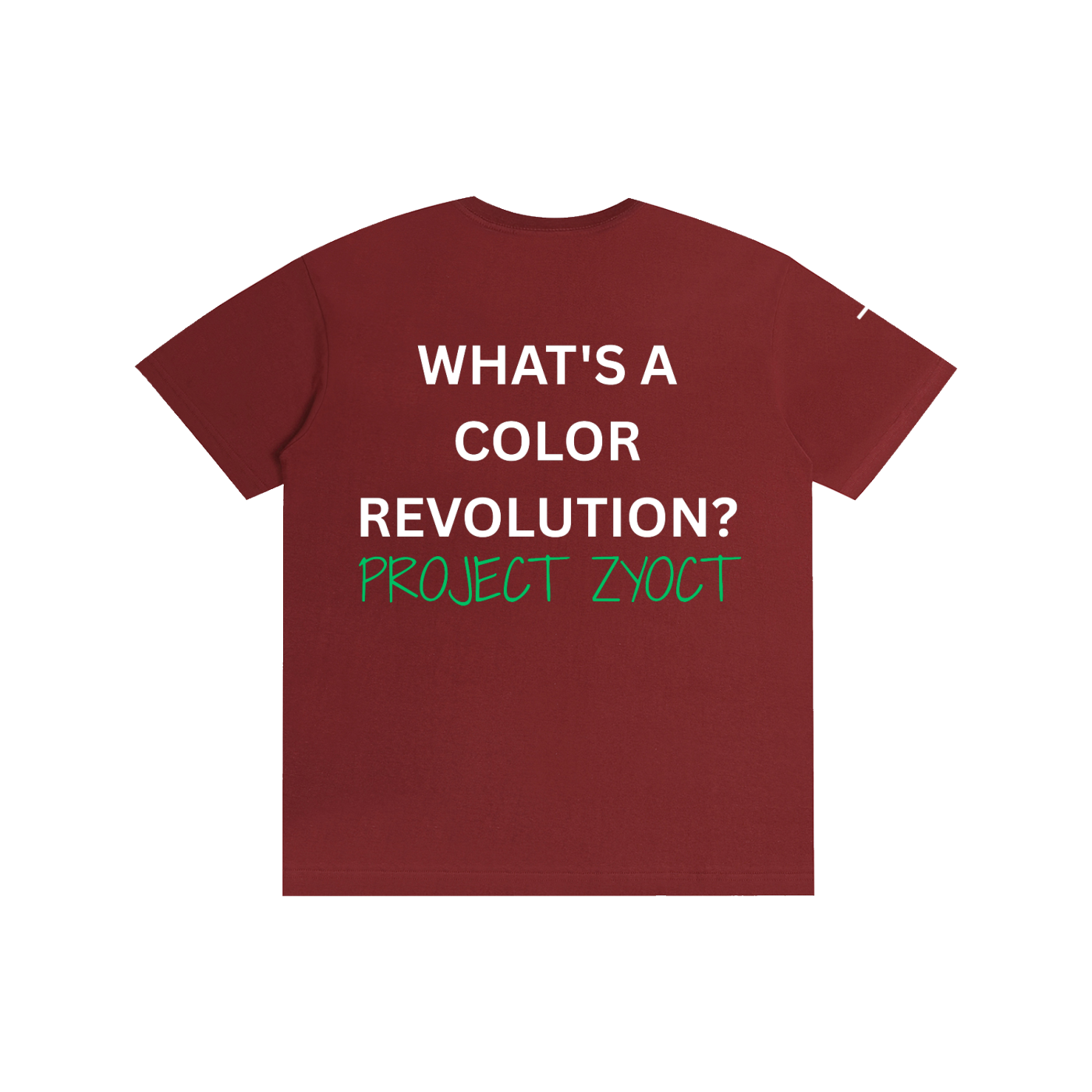 "What's a Color Revolution?" Cotton T-Shirt
