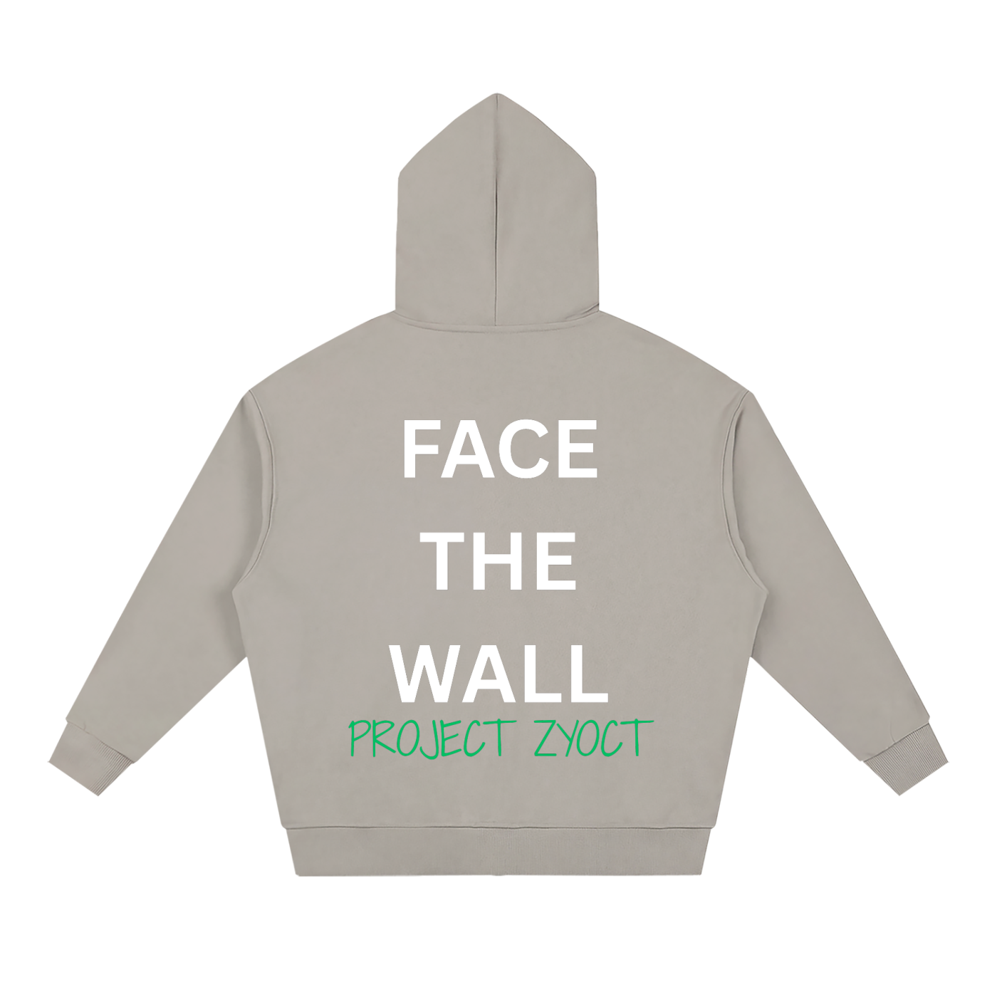 "Face the Wall" Full Zip Hoodie