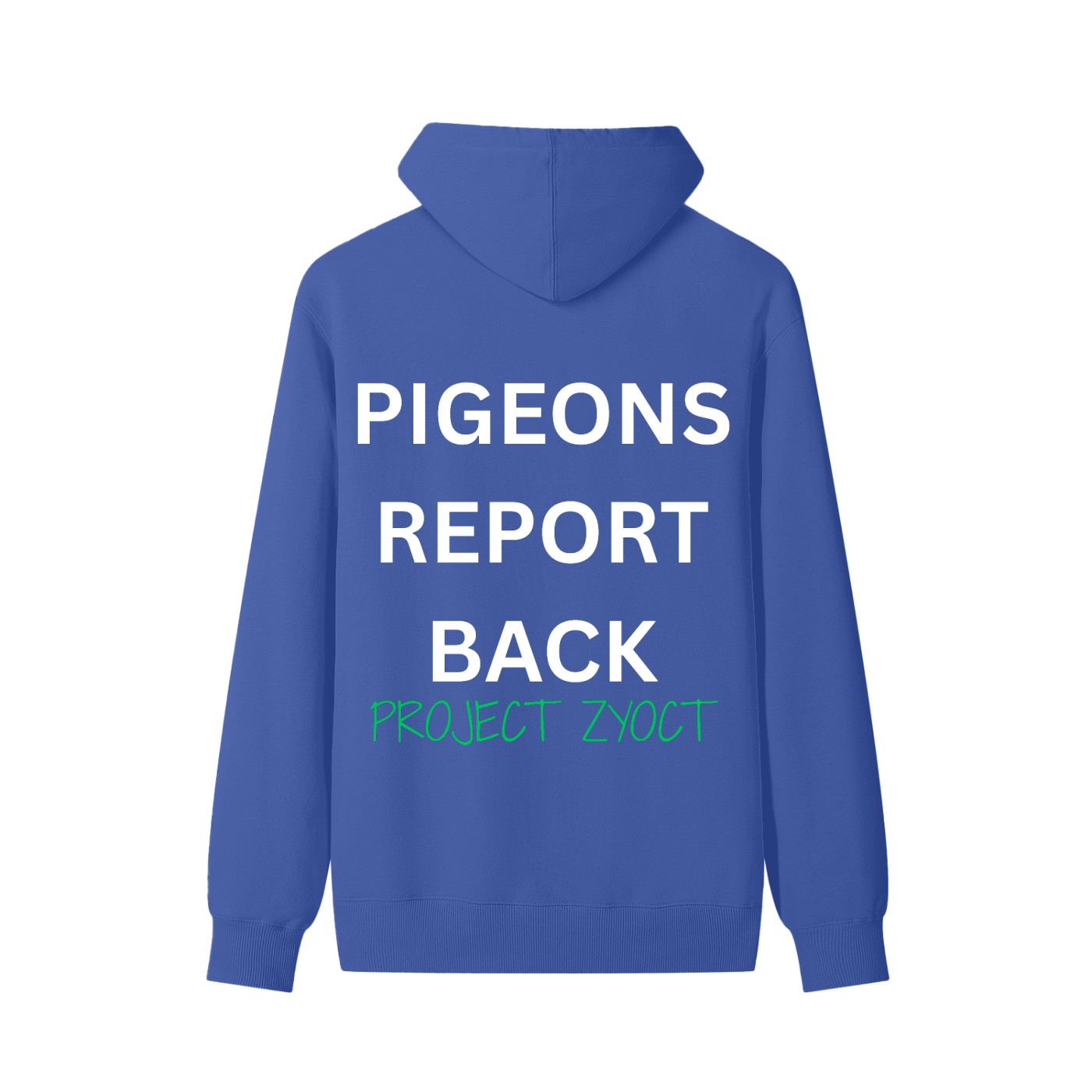 "Pigeons Report Back" Classic Cotton Hoodie